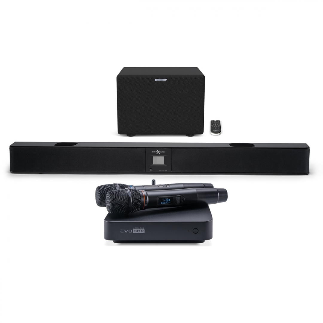 караоке-комплект EVOBOX Plus + EvoSound Bar (саундбар с караоке) в Верхней Пышме