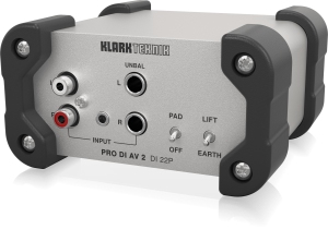 Klark Teknik DI 22P пассивный стерео директ-бокс в Верхней Пышме