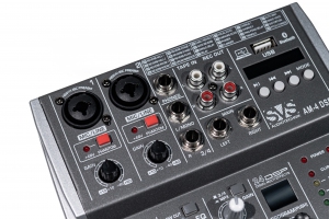 SVS Audiotechnik mixers AM-4 DSP Аналоговый микшерный пульт, 4-канала в Верхней Пышме